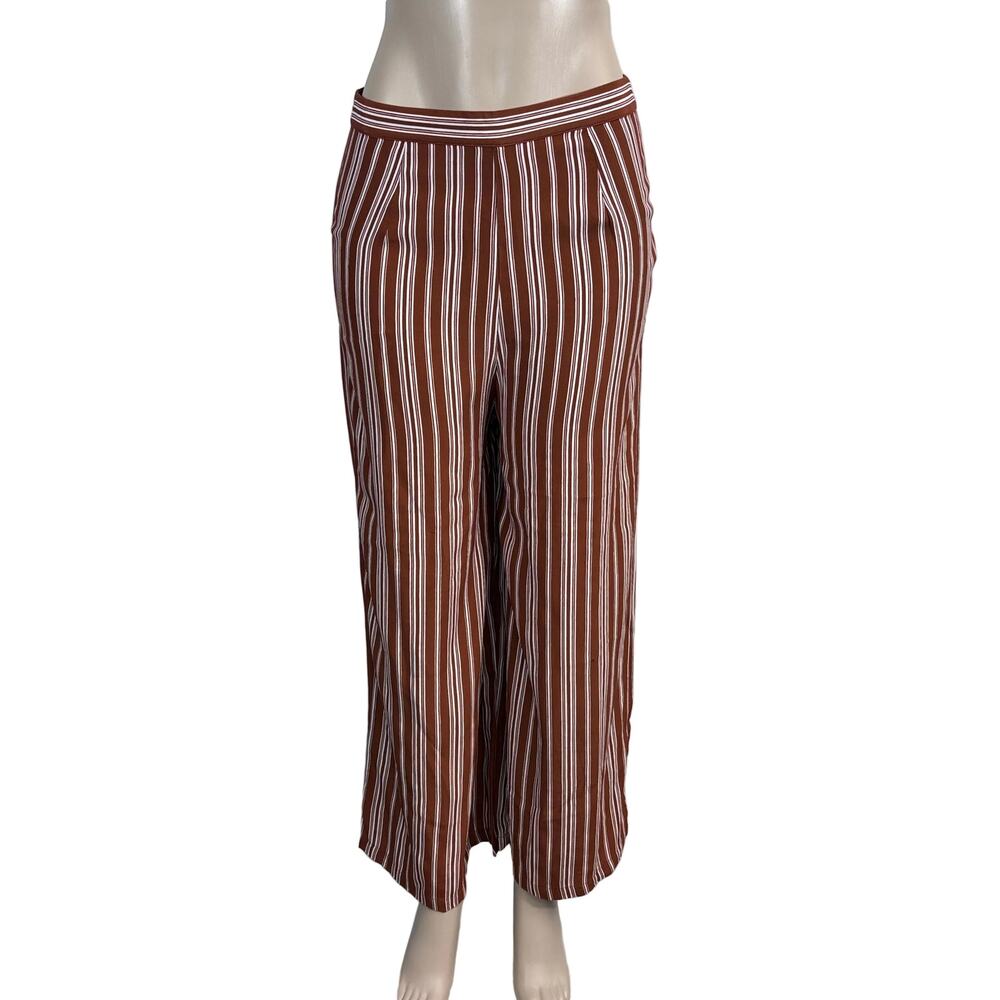 Anthropologie Gabrielle stripe print pants, size small, NWT